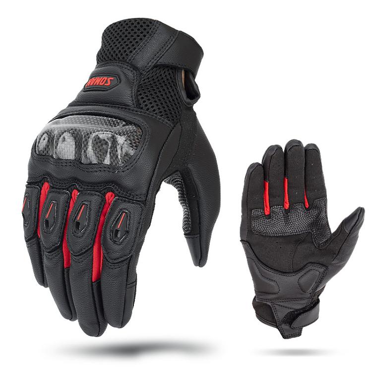 SOMAN MG21 Guantes De Moto Off Road Protección Con Fibra De Carbono