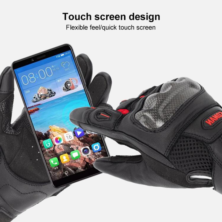 SOMAN MG21 Guantes De Moto Off Road Protección Con Fibra De Carbono