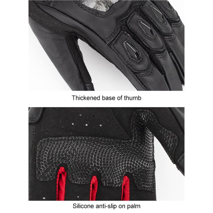 SOMAN MG21 Guantes De Moto Off Road Protección Con Fibra De Carbono