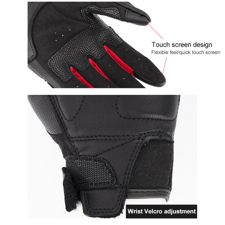 SOMAN MG21 Guantes De Moto Off Road Protección Con Fibra De Carbono