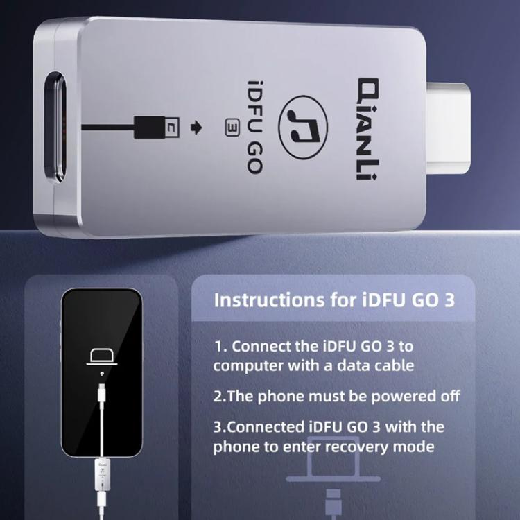 QianLi IDFU GO 3 Adaptador De Recuperación Acceso Directo