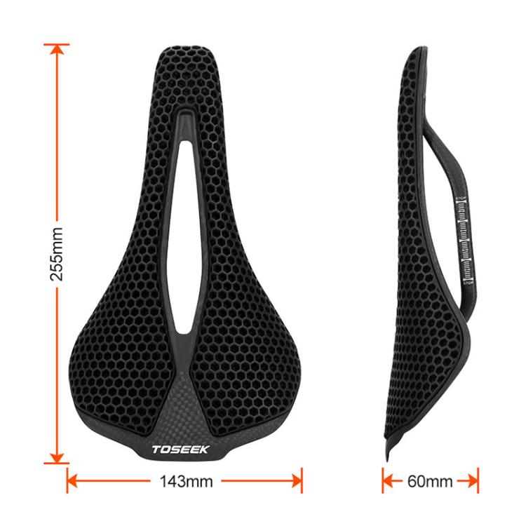 TOSEEK P300 Asiento de Bicicleta de Fibra de Carbono