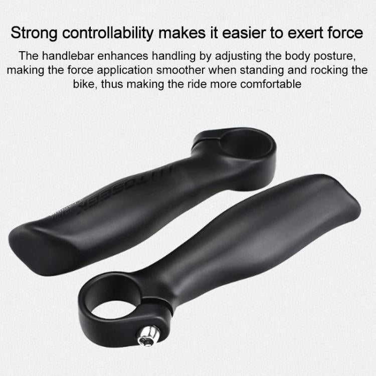 Toseek Manillar MTB Cuerno de Fibra de Carbono Premium