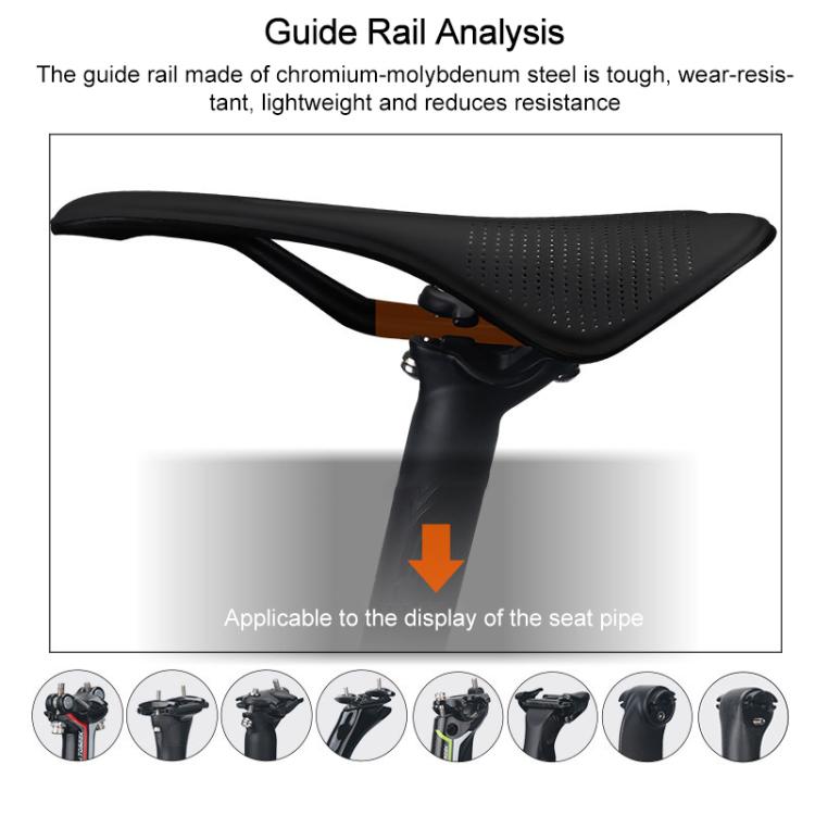 TOSEEK TS50 Sillín Bicicleta Montaña Triple Absorción