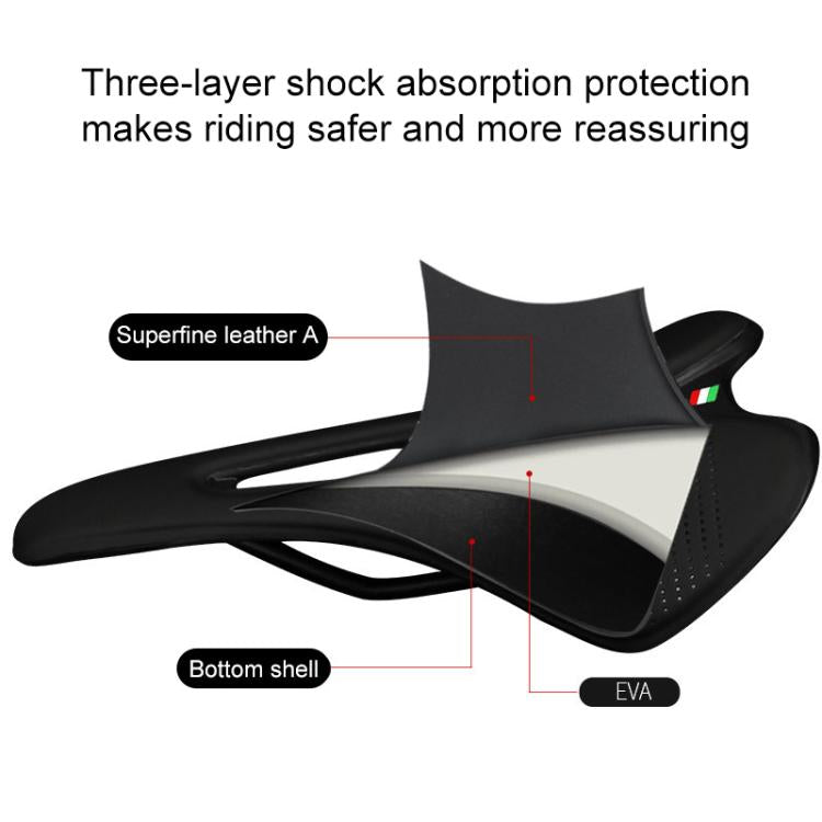 TOSEEK TS50 Sillín Bicicleta Montaña Triple Absorción