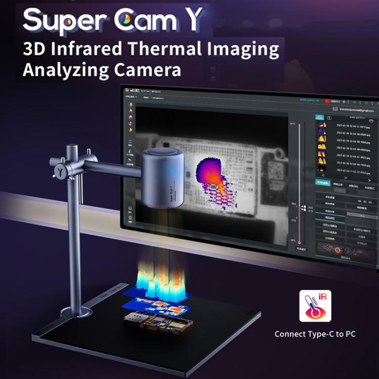 QianLi Super Cam Y 3D Cámara Termográfica Infrarroja