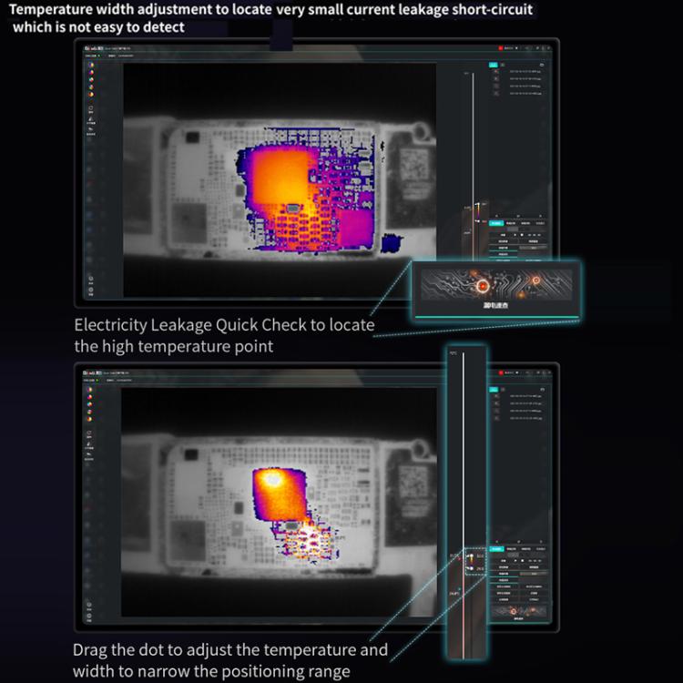 QianLi Super Cam Y 3D Cámara Termográfica Infrarroja