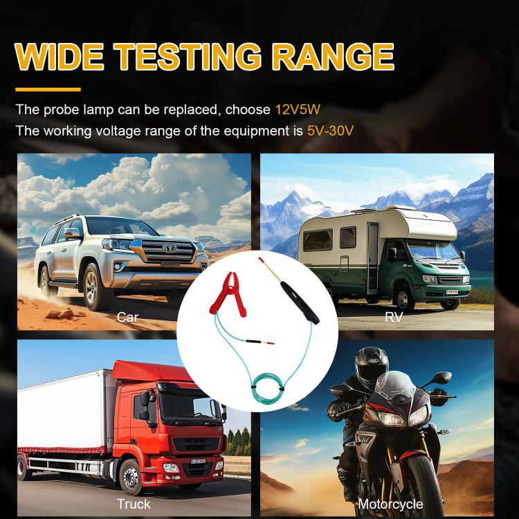 Vgate VT100 Car Electrical Tester Voltage Probe Pen