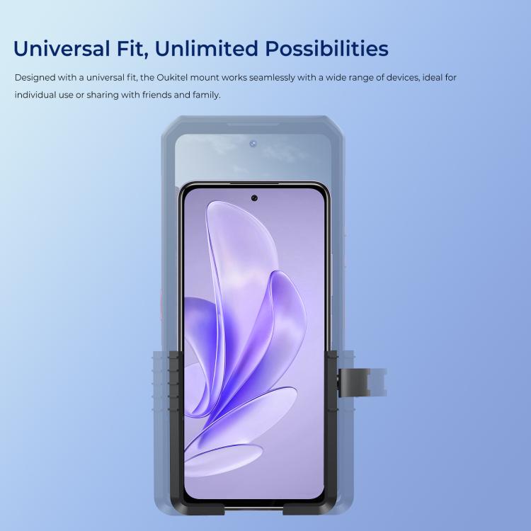 OUKITEL 360 Grados Soporte Teléfono Bicicleta Rotatorio Universal Ajustable