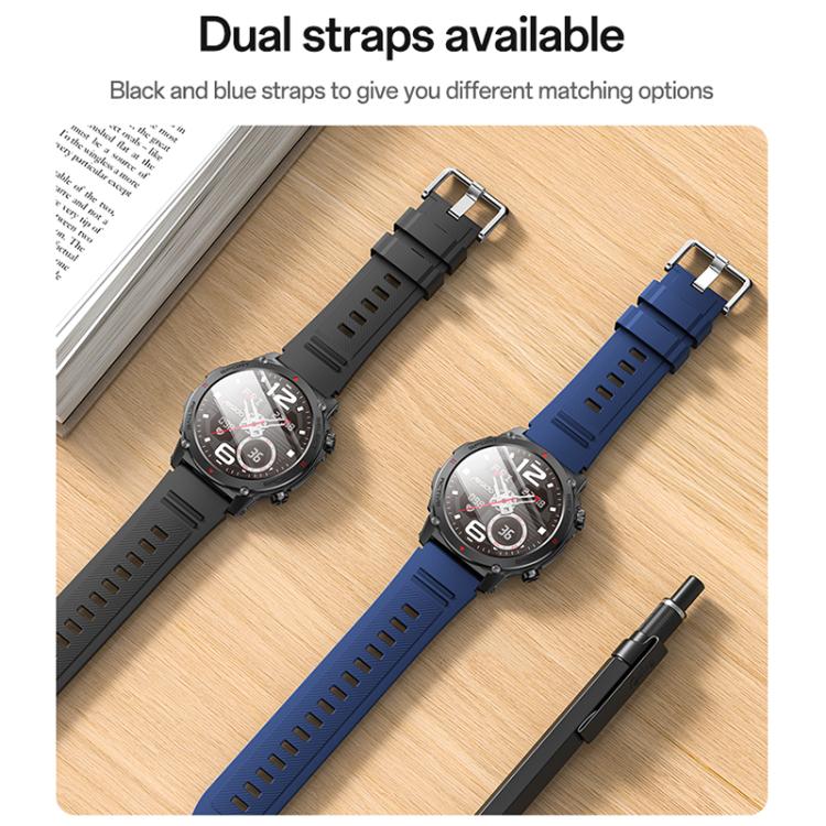 Yesido IO31 Reloj Inteligente Pantalla AMOLED de 1.43 Pulgadas Monitoreo de Salud Bluetooth