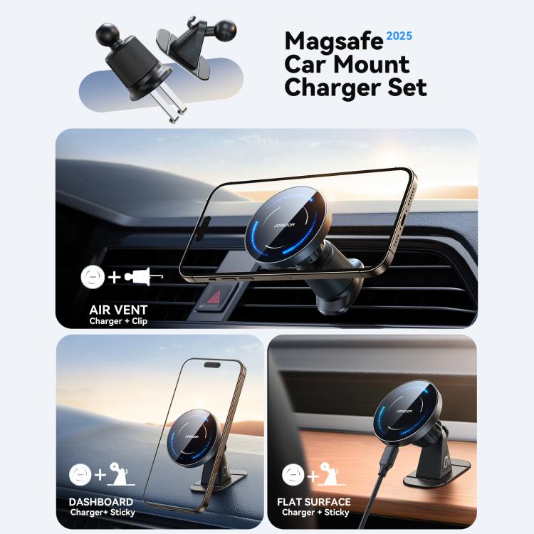 JOYROOM JR-ZS502 Cargador Coche Inalámbrico MagSafe