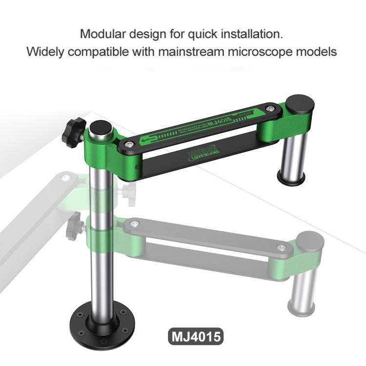 Mijing MJ4015 Microscopio Brazo Universal Rotación 360