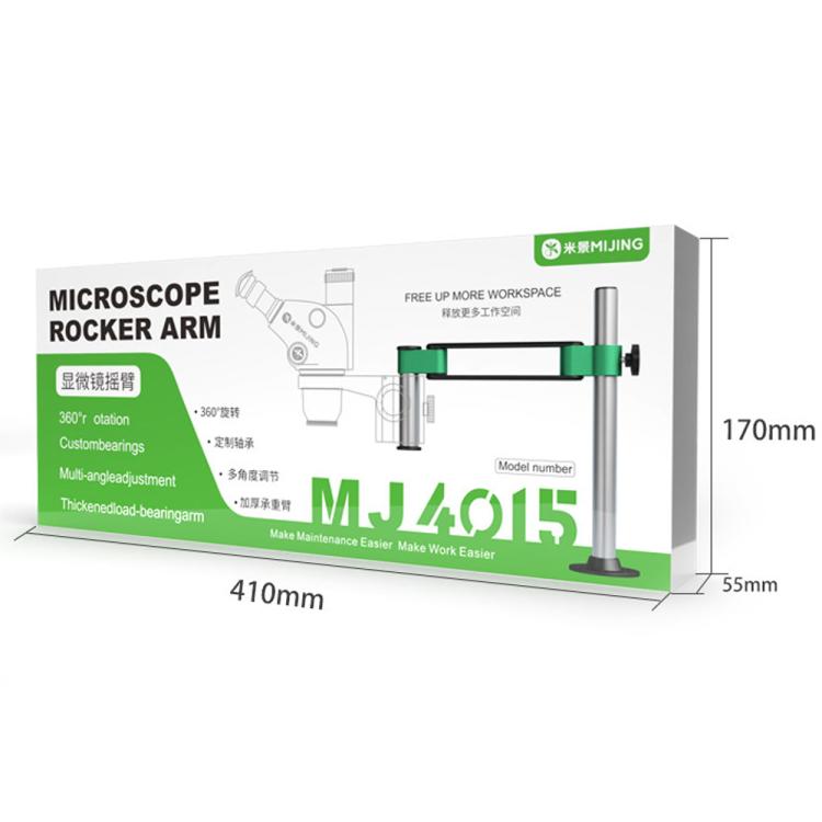Mijing MJ4015 Microscopio Brazo Universal Rotación 360