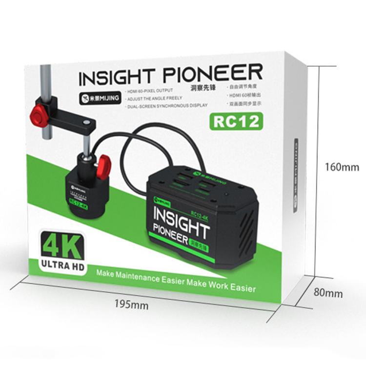 Mijing RC12-4K Microscopio Imágenes Térmicas 4K Pro