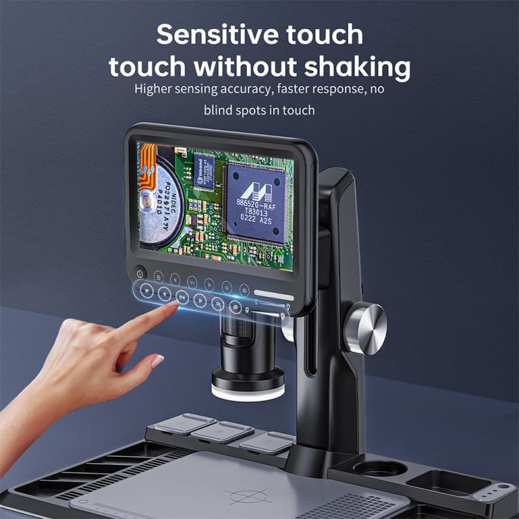 BEST BST-X16MP Microscopio Digital Pantalla 7 Pulgadas