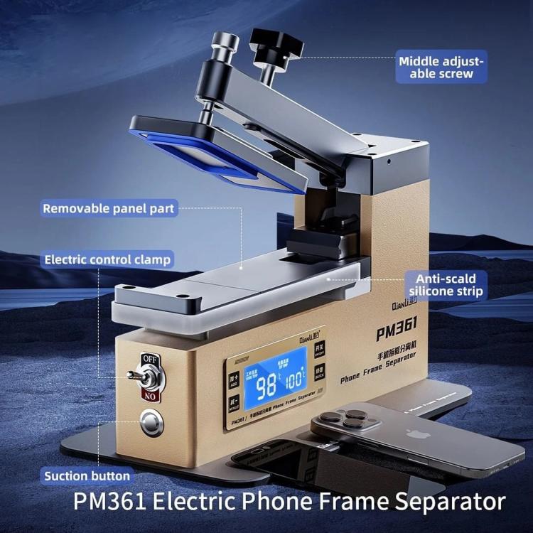 Qianli PM361 Desmontaje Móvil Herramienta Calefacción