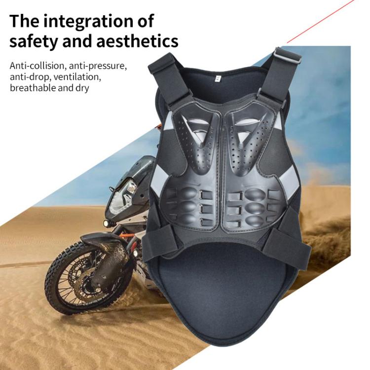 GHOST RACING GH-HJY08 Chaleco Protector Motocicleta Dura