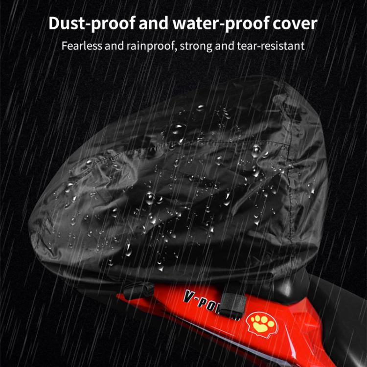 GHOST RACING GR CWB06 Bolsa Trasera Motocicleta Cuero PU