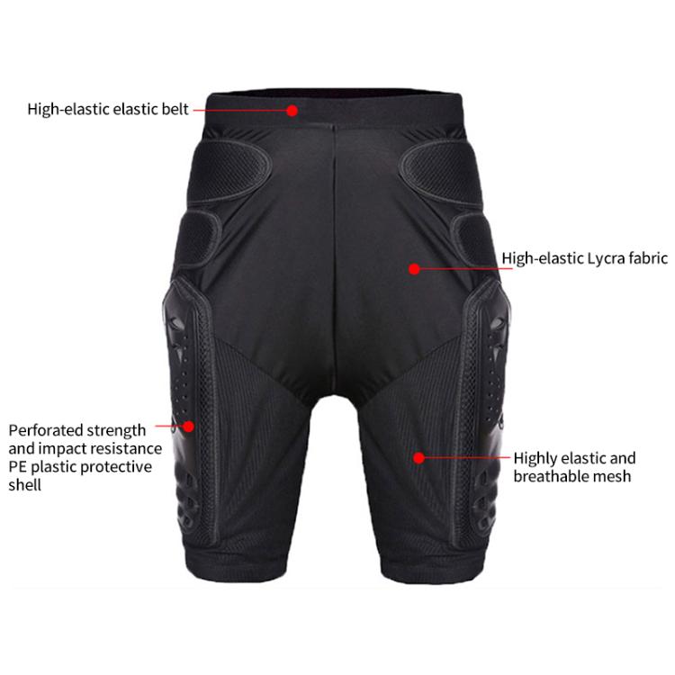 Ghost Racing K062 Pantalones Protección Caderas Motocicleta
