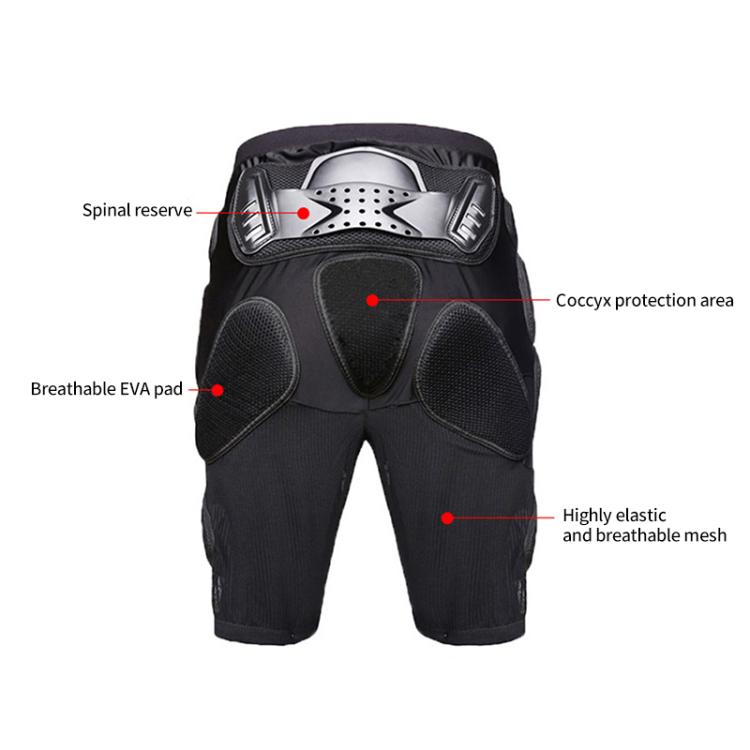 Ghost Racing K062 Pantalones Protección Caderas Motocicleta