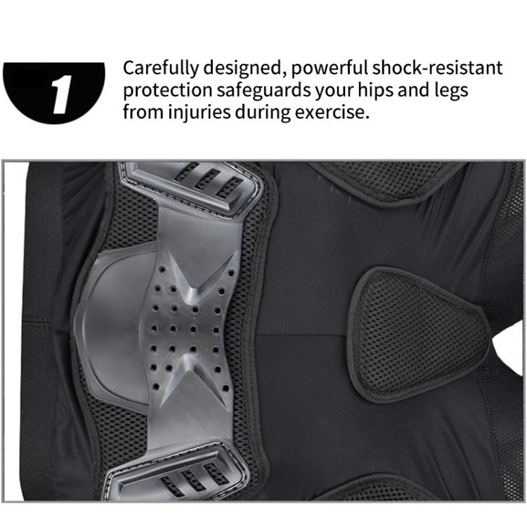 Ghost Racing K062 Pantalones Protección Caderas Motocicleta
