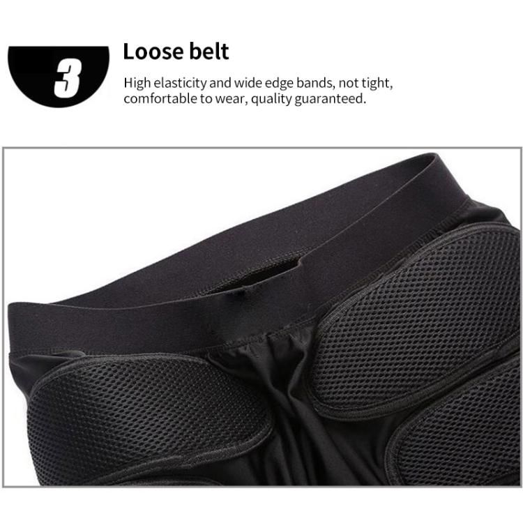 Ghost Racing K062 Pantalones Protección Caderas Motocicleta