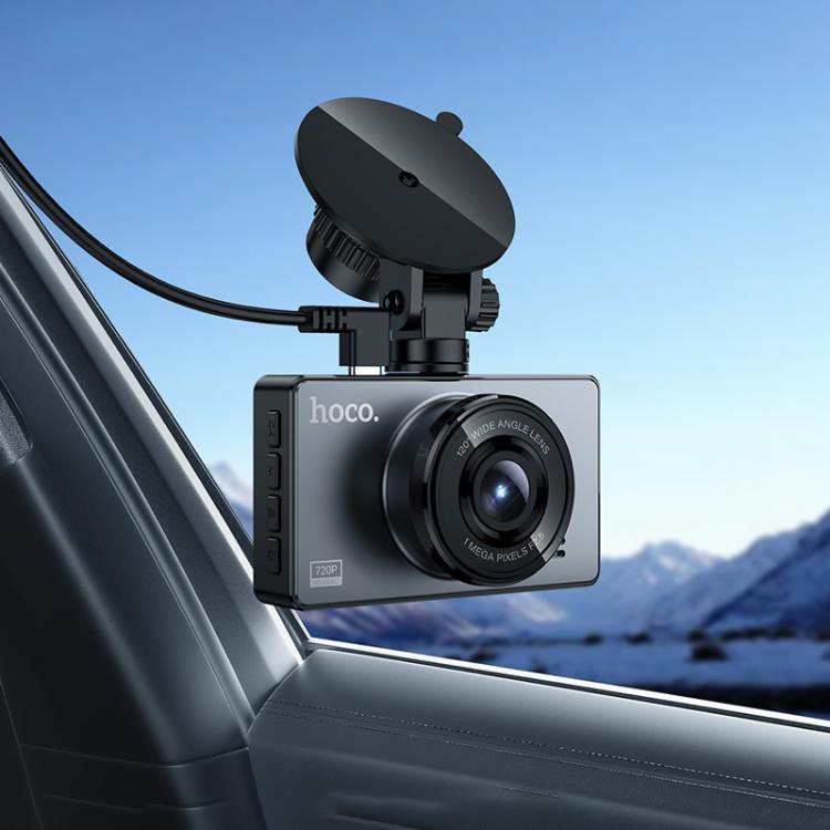 Hoco DV14 Grabadora de Coche Pantalla IPS HD 3 Pulgadas