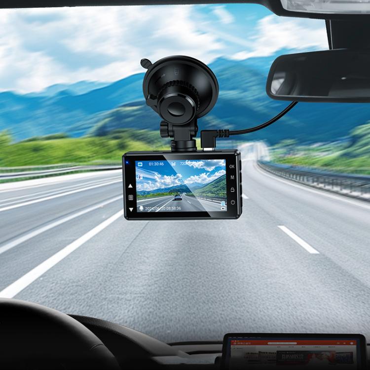 Hoco DV14 Grabadora de Coche Pantalla IPS HD 3 Pulgadas