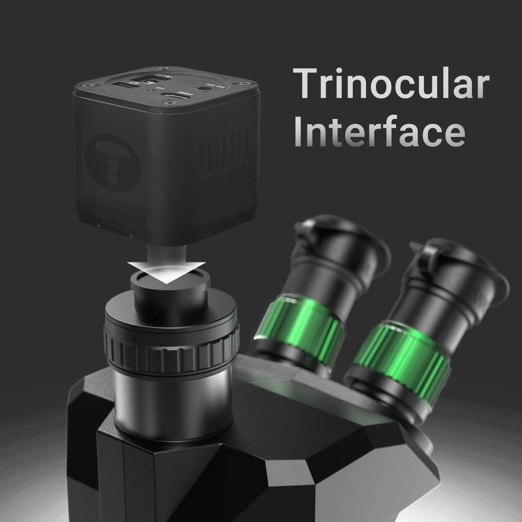 2uul MC7060-A1 Microscopio Trinocular 7-60X Zoom Profesional