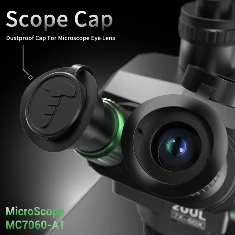 2uul MC7060-A1 Microscopio Trinocular 7-60X Zoom Profesional