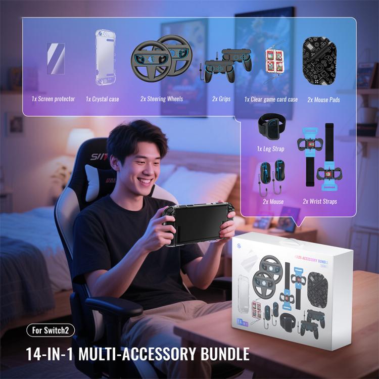 JYS NS2317 14In1 Ergonomic Gaming Motion Sensor Controller