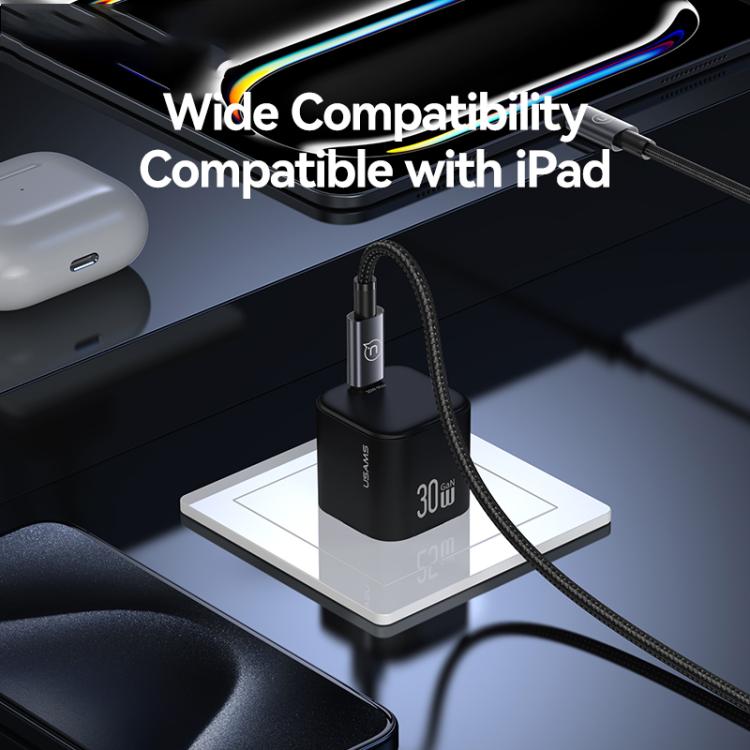 USAMS CC269 30W GaN USB C Cargador Portátil De Carga Rápida Eficiente by USAMS