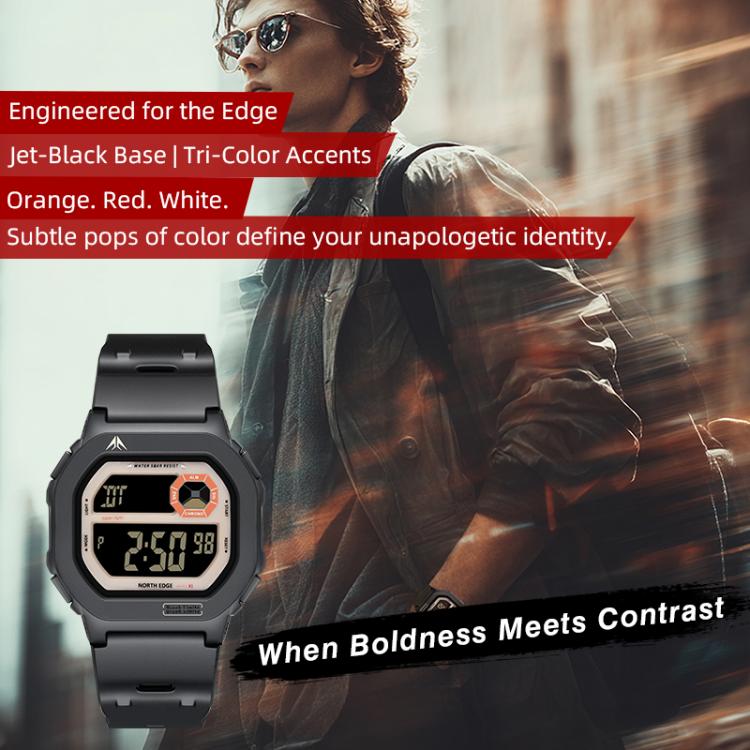 North Edge X1 Outdoor Reloj Luminiscente Aventura Diaria