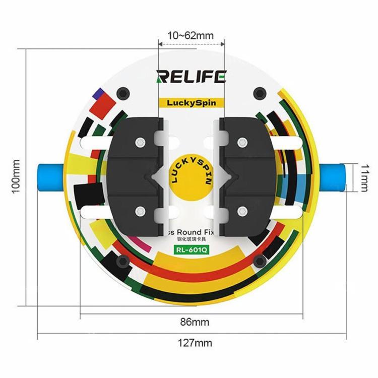 Relife RL-601Q Fijación Aislante Vidrio Templado Para Placas