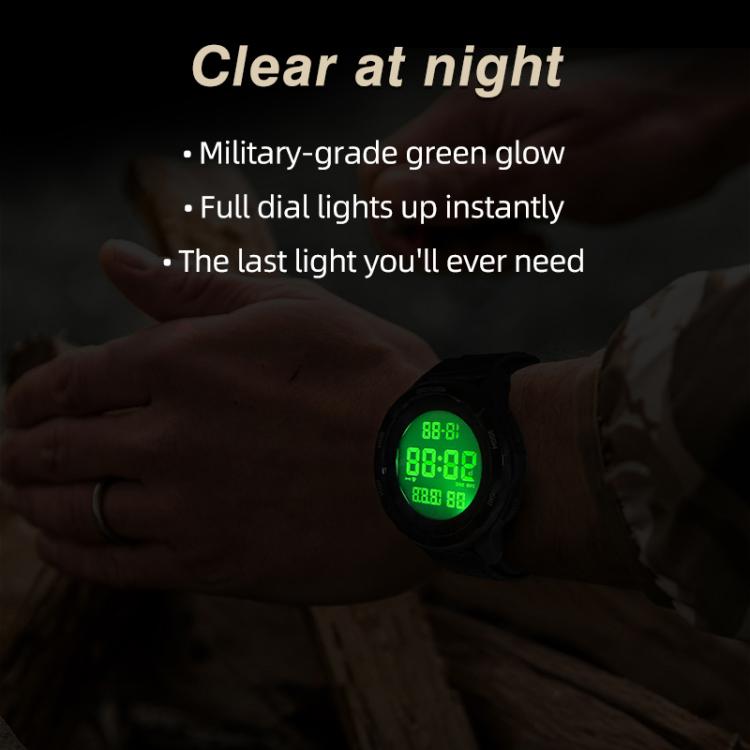 North Edge TERRAX Reloj Hombre 5 ATM Esfera Luminosa Nylon