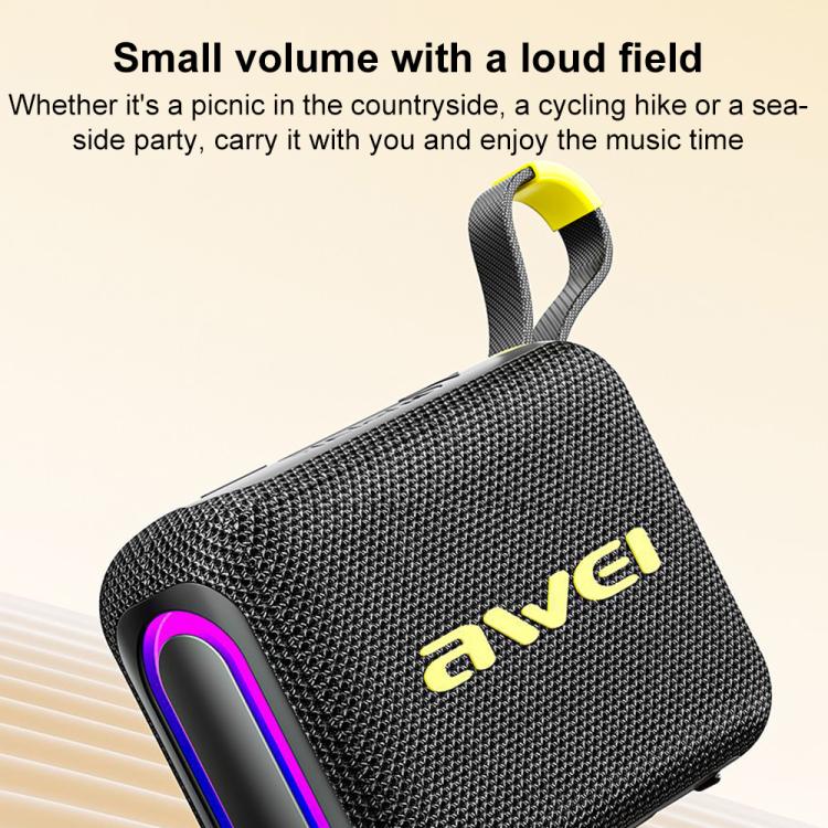 AWEI KA20 Altavoz Bluetooth 5.3 Portátil TWS RGB TF
