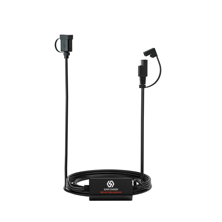 WUPP CS-1186B1 Cargador Motocicleta USB Rápido QC2.0