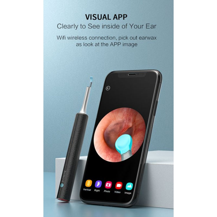 Bebird C3 Pro Otoscopio Visual Cuchara de Oreja 3MP