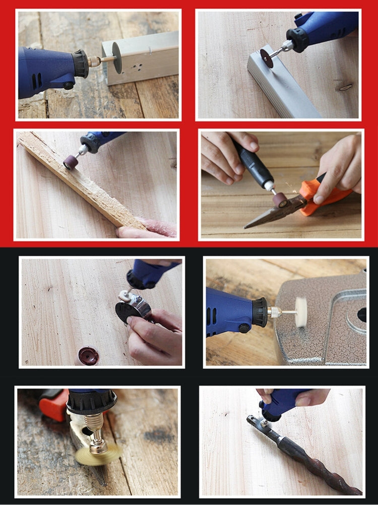 WLXY P800 Mini Amoladora Taladro 80 en 1 110-240V EEUU