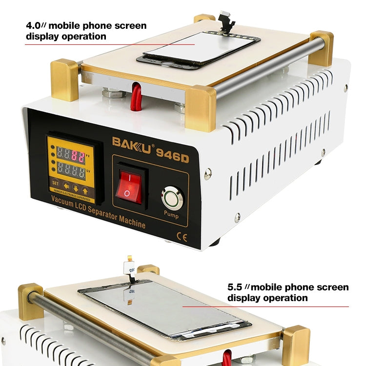 BAKU BK-946D Máquina Separadora de Panel Táctil LCD Al Vacío