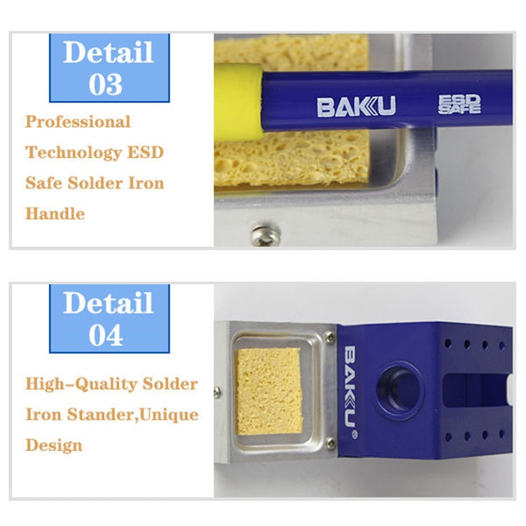 BAKU BK-601D Estación De Soldadura Con Pantalla LED Profesional