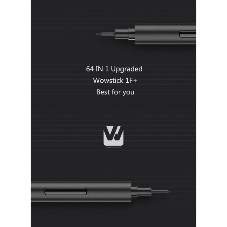 Xiaomi WOWSTICK 1F+ Destornillador Eléctrico Inalámbrico 8h de Uso LED 69 en 1