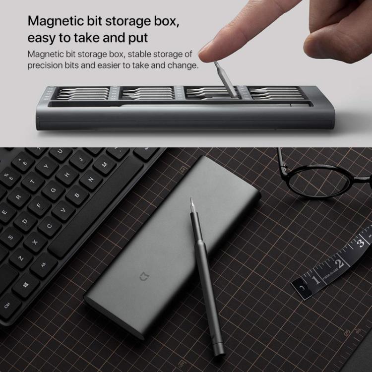 Xiaomi Mijia Wiha 24 en 1 Kit de Destornilladores Magnéticos de Precisión en Caja de Aluminio