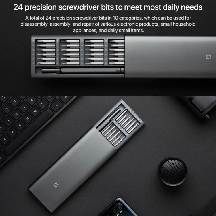 Xiaomi Mijia Wiha 24 en 1 Kit de Destornilladores Magnéticos de Precisión en Caja de Aluminio
