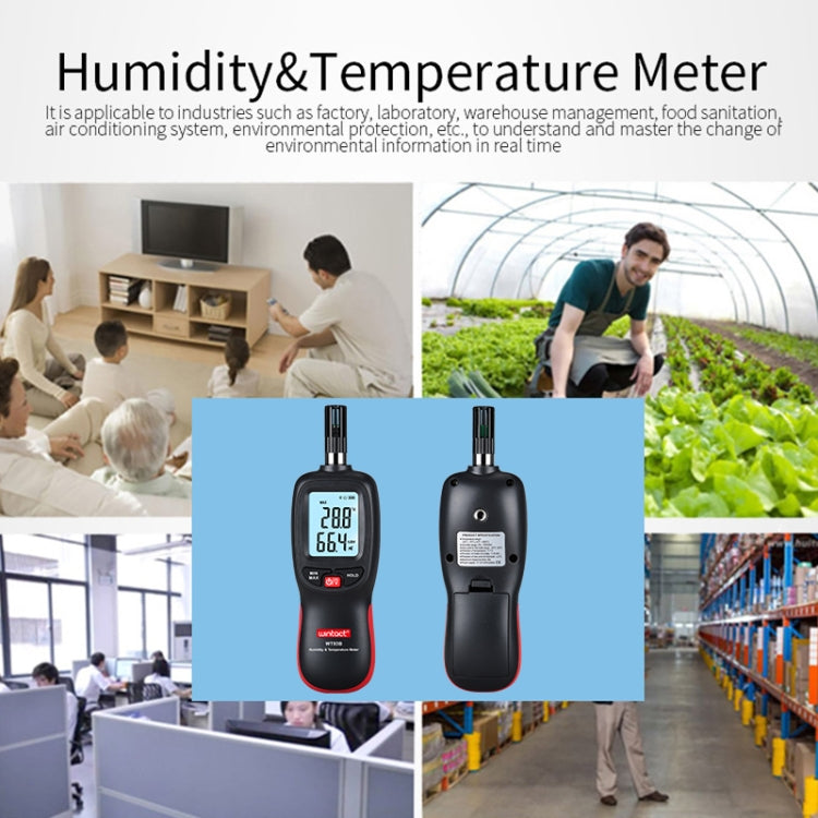 Wintact WT83B Medidor Humedad Y Temperatura Bluetooth