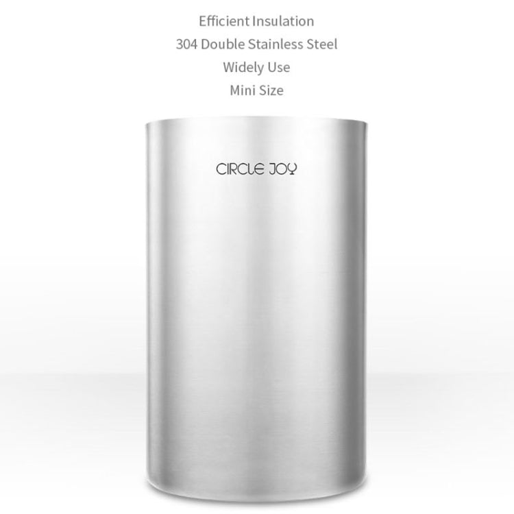 Xiaomi Youpin Circle Joy Cubo De Hielo Doble Aislamiento Acero Inoxidable