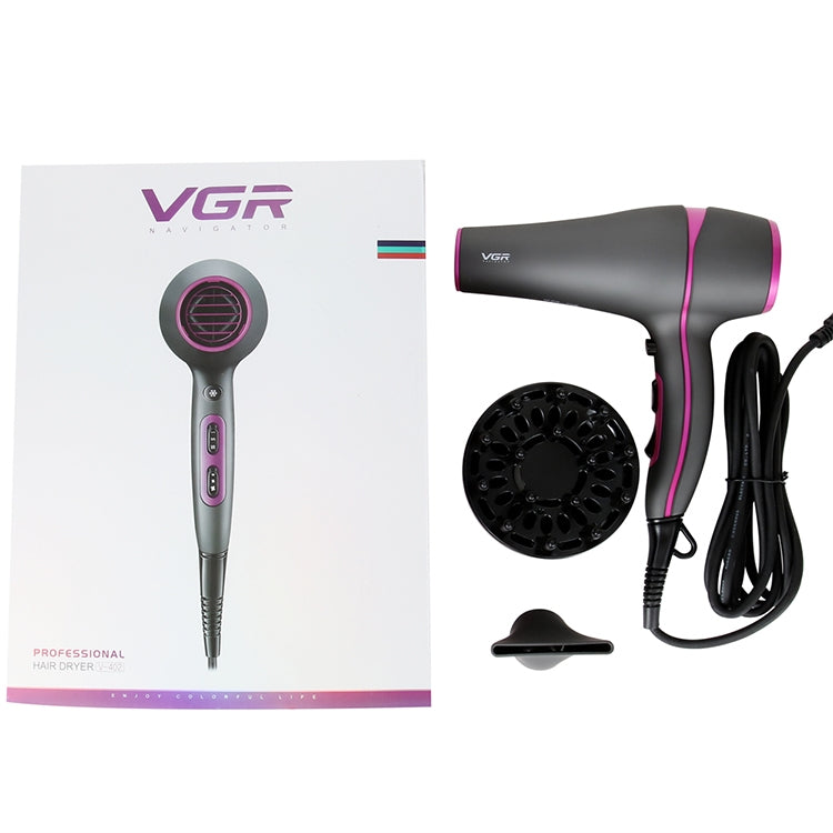 VGR V-402 Secador De Pelo Iones Negativos Potente 2200W Enchufe UE