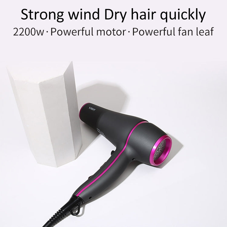 VGR V-402 Secador De Pelo Iones Negativos Potente 2200W Enchufe UE