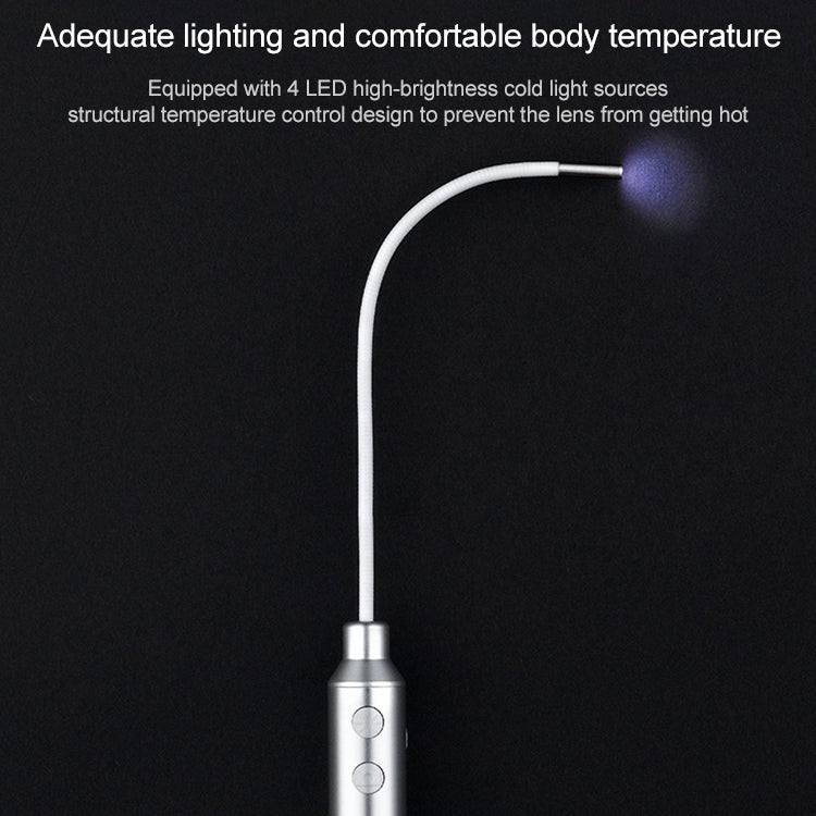 Supereyes Y001 Endoscopio Lente 4mm Para Oídos Médicos