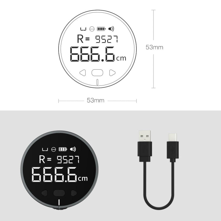 Xiaomi Youpin Duka Regla Digital 99m Medición LCD Portátil